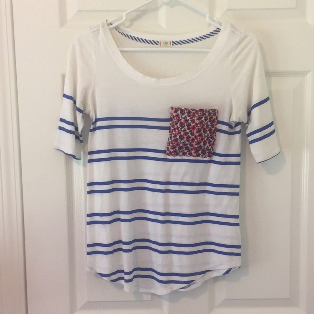 1/4 length sleeve, cotton top